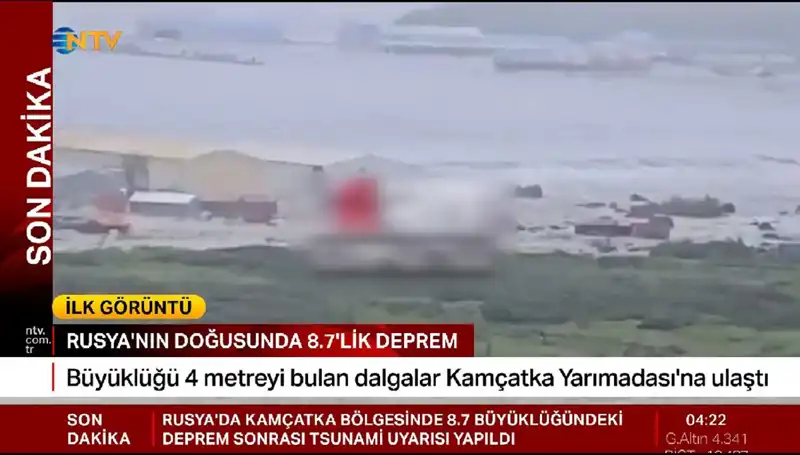 Kamçatka Kıyılarına Ulaşan İlk Tsunami Dalgaları: Neler Oluyor?