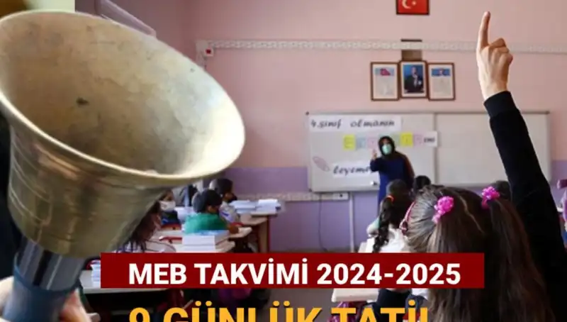 2024-2025 Eğitim Yılı Takvimi Açıklandı: Ara Tatil Tarihleri Belli Oldu!