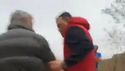 Sisler İçinde Kaldılar, Jandarmanın Sireni Hayatlarını Kurtardı!