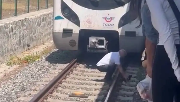 Makinist, Raylardaki Kediyi Görüp Marmaray’ı Durdurdu: Alkışlanan Davranış!
