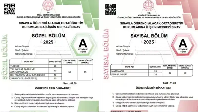 LGS 2025 Sınavı: Soru ve Cevap Anahtarı Yayın Tarihleri Açıklandı!