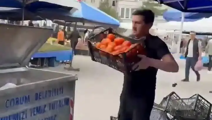Domatesleri Çöpe Döken Pazarcıya Kesilen Rekor Ceza Neden Bu Kadar Tartışmalı?
