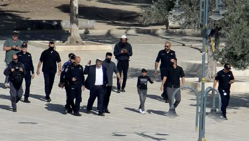 İsrailli Bakanın Mescid-i Aksa'ya Gerçekleştirdiği Baskın Olayı Tüm Dünyayı Şaşırttı