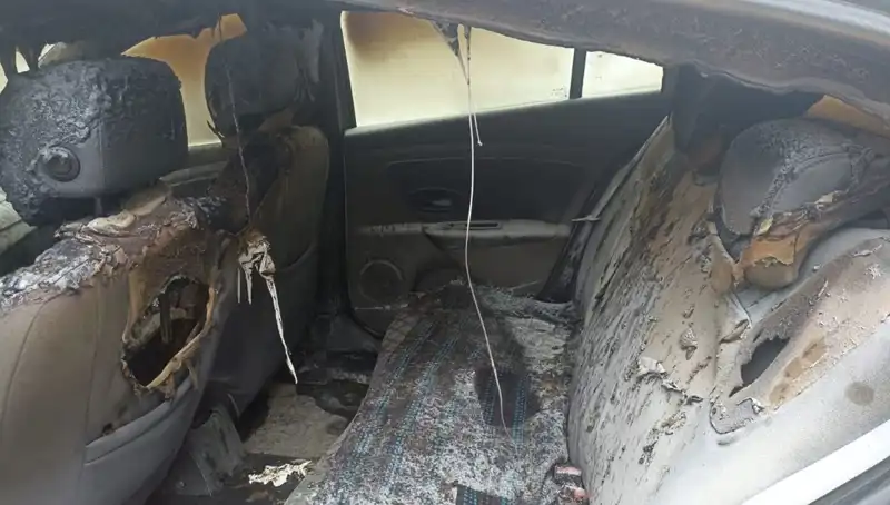 Esenyurt’ta Şok Olay: Şantaj ve Tehdit Sonucu Araba Yangını
