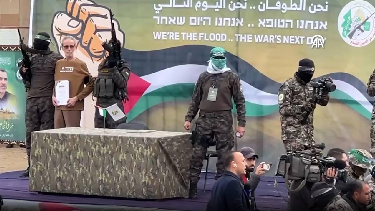 Hamas, 3 İsrailli esiri serbest bıraktı!