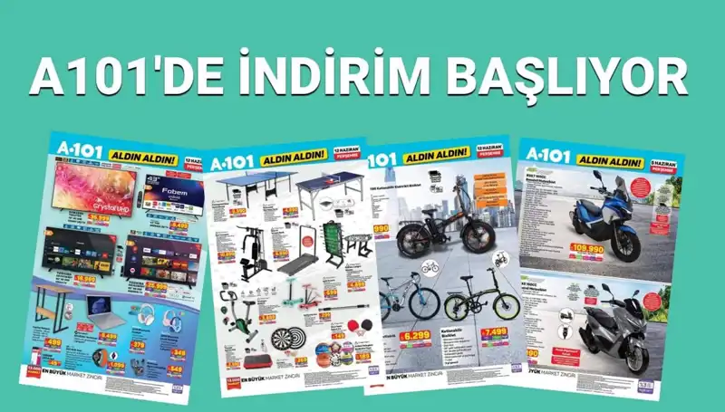 A101 Market 12 Haziran 2025 Aktüel Kataloğu ile Alışveriş Keyfi!