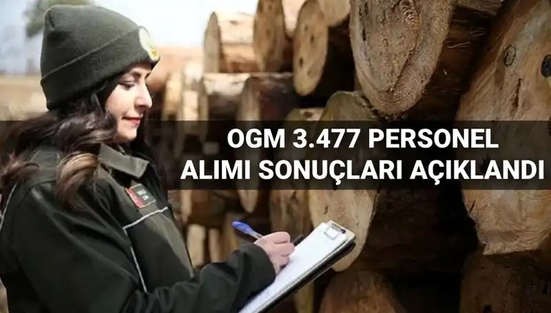 OGM 2025 Personel Alımı Sonuçları Açıklandı: Kime Ne Zaman İletilecek?