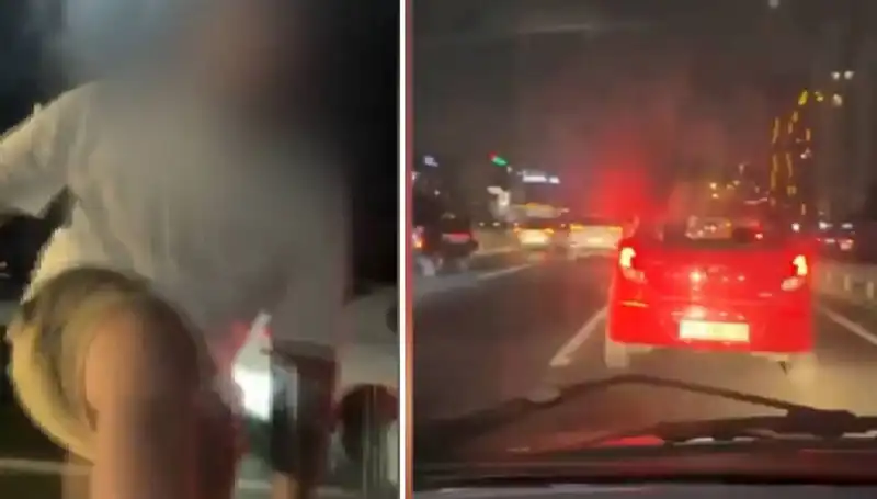 Trafik Magandası Yine Kameralara Takıldı: Yolda Dehşet Anları